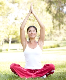 Young Woman Doing Yoga In Park - Doctor Mosaraf Ali